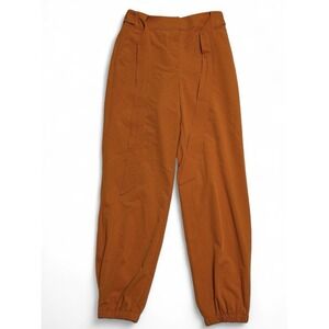 The Limited Women's Small Orange Wrap Tie Pants Elastic Waist Casual Lightweight